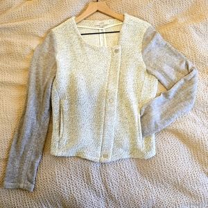 Ann Taylor Loft Sweatshirt Jacket